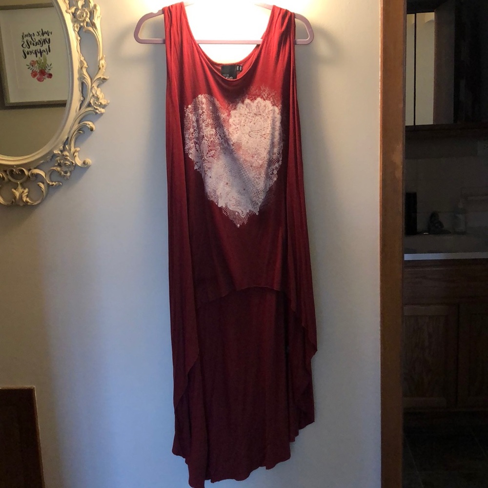 High low tank top